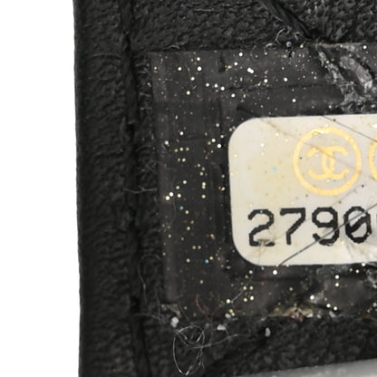 Chanel Lambskin PVC Medium Sand By The Sea Flap Black 7 of 10