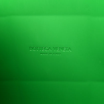 Bottega Veneta Rubber Maxi Intrecciato Medium Arco Grass 6 of 9