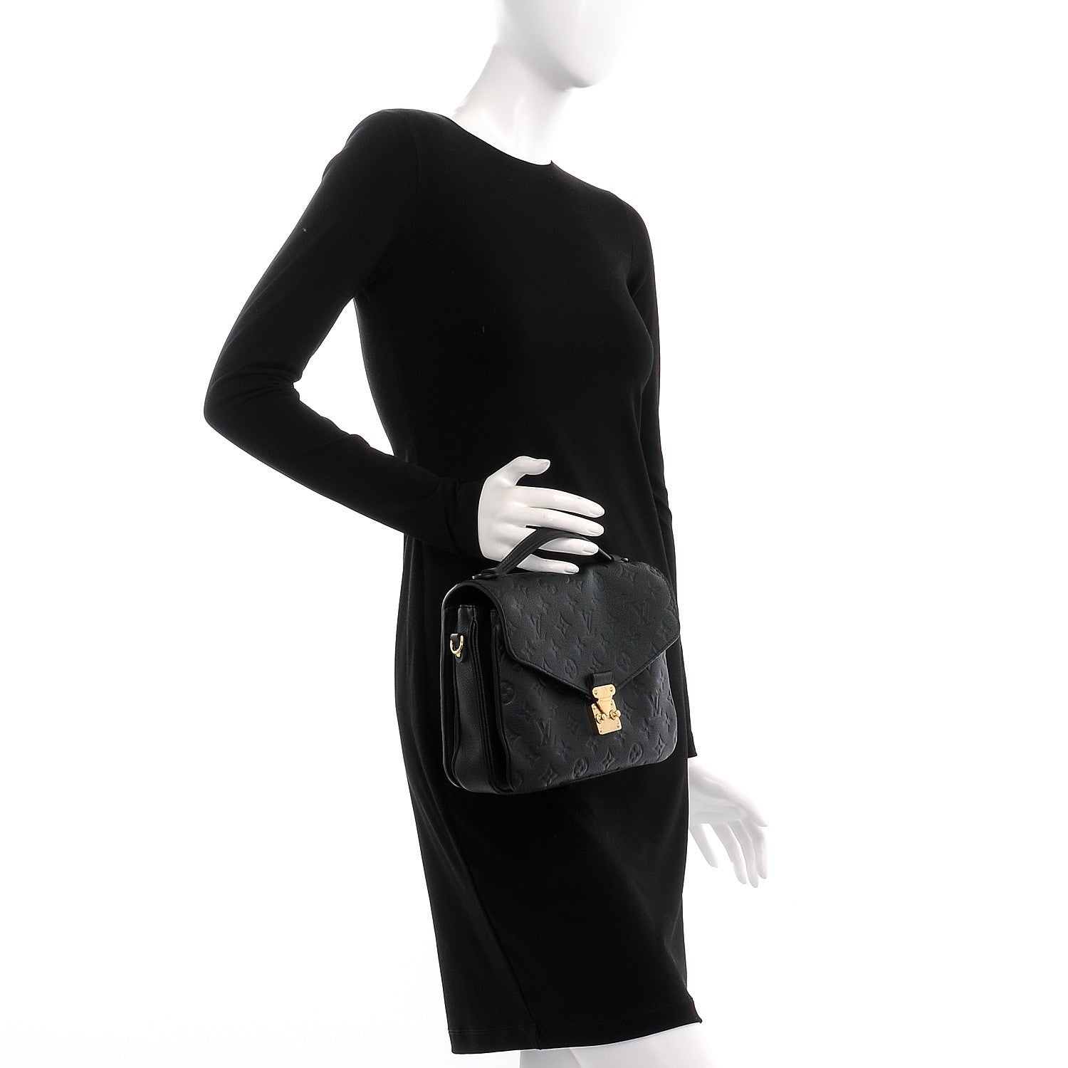 Louis Vuitton Empreinte Pochette Metis Black 3 of 10