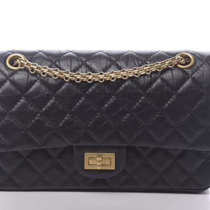 Chanel Aged Calfskin Quilted 2.55 Reissue 225 Flap Black 10 of 10