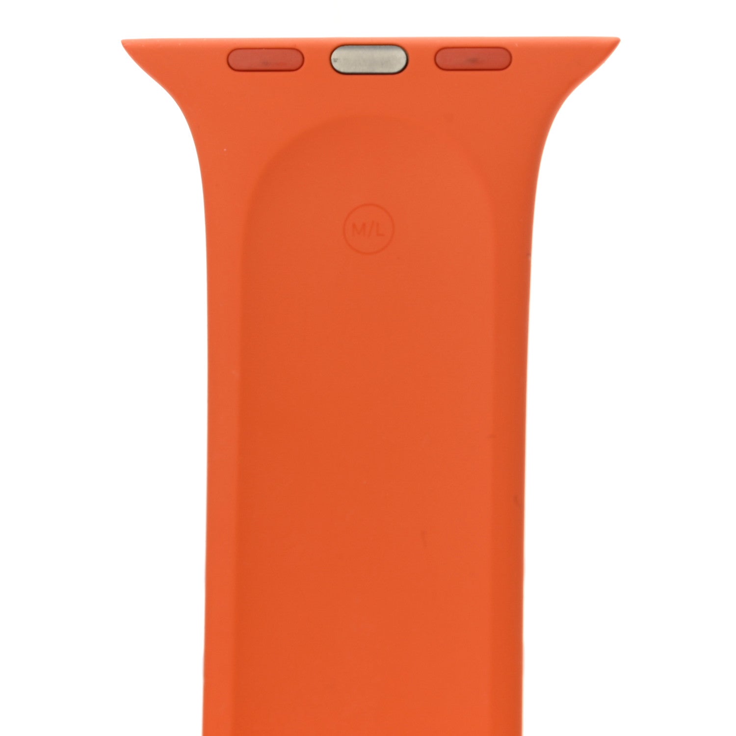 Hermes Silicone 45mm Apple Sports Watch Single Tour Band Orange 4 of 4