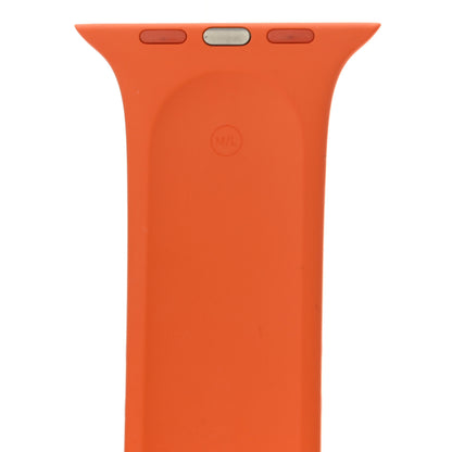 Hermes Silicone 45mm Apple Sports Watch Single Tour Band Orange 4 of 4