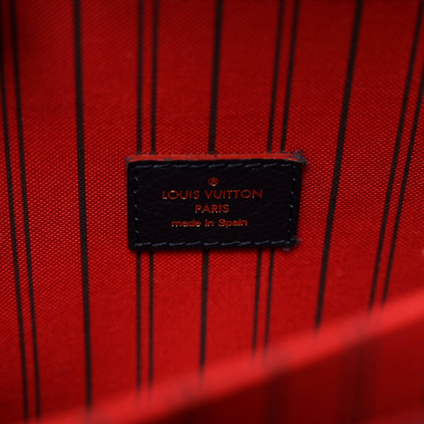 Empreinte Pochette Metis Marine Rouge