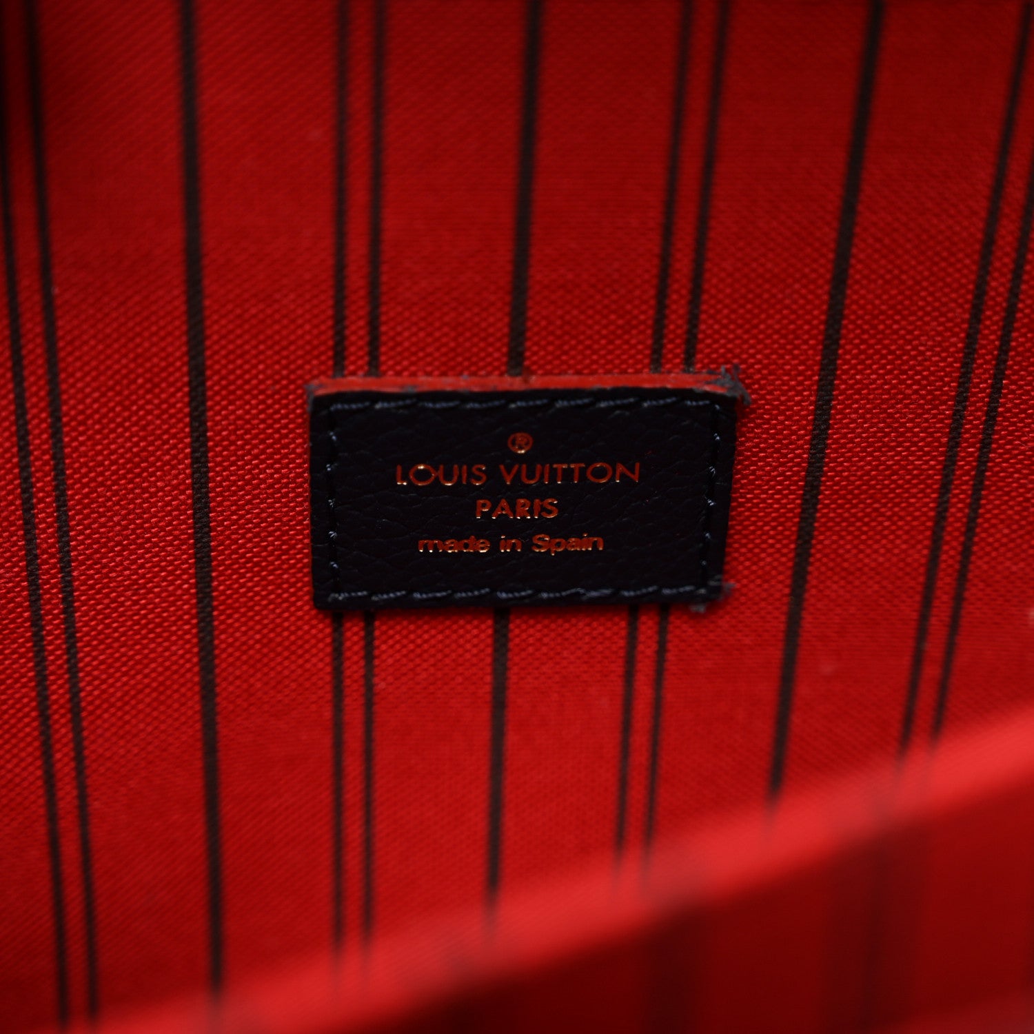 Louis Vuitton Empreinte Pochette Metis Marine Rouge 8 of 10