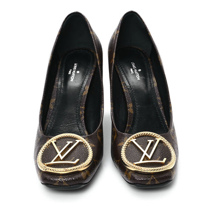 Louis Vuitton Monogram Madeleine Pumps 38 3 of 10