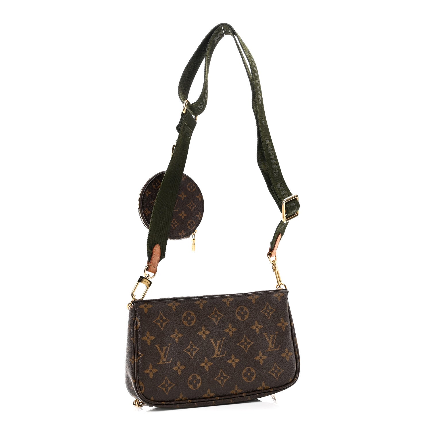 Louis Vuitton Monogram Multi Pochette Accessories Kaki 3 of 12