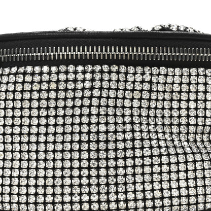 Alexander Wang Rhinestone Mesh Mini Attica Belt Bag Black 7 of 9