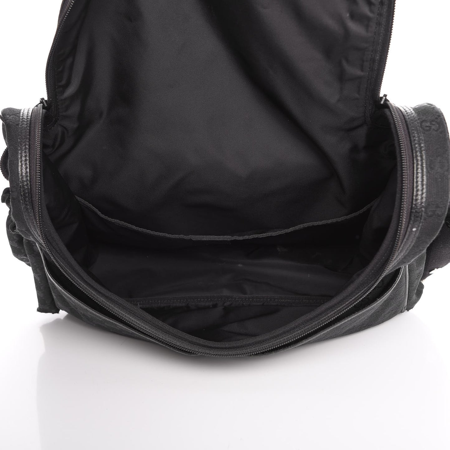 Monogram Large Diaper Bag Black