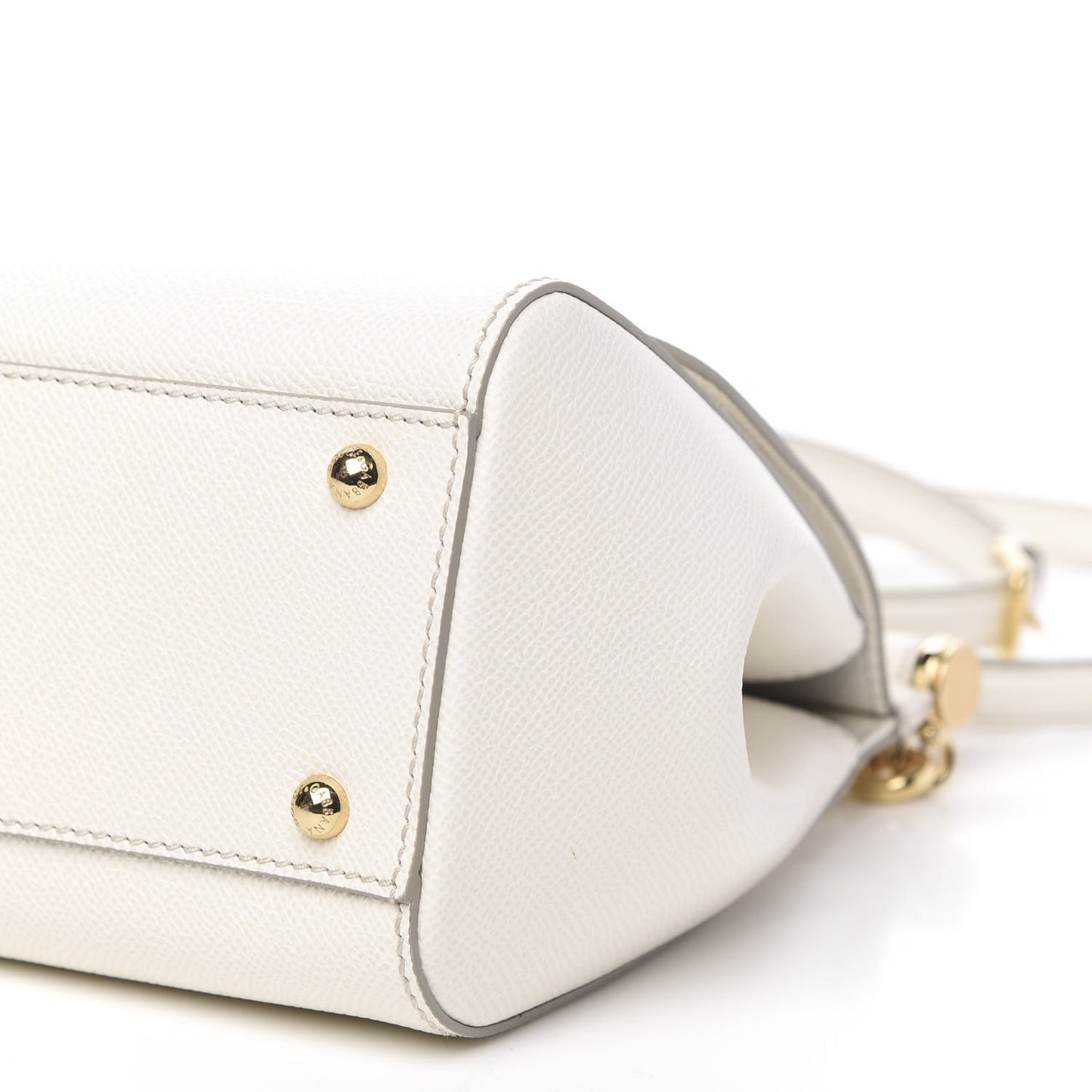 Dauphine Medium Miss Sicily Satchel White
