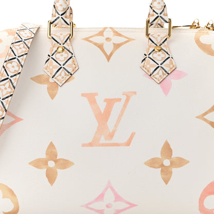 Louis Vuitton Monogram Giant By The Pool 2.0 Speedy Bandouliere 25 Beige 7 of 9