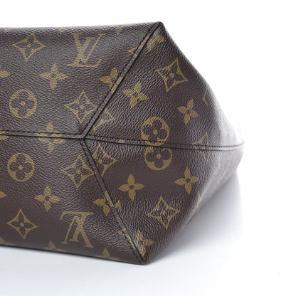 Louis Vuitton Monogram Flower Hobo Black 5 of 9
