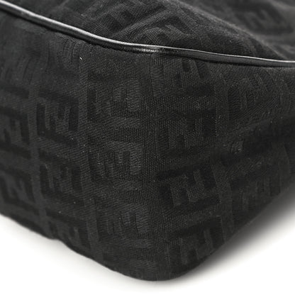 Fendi Zucchino Zip Top Tote Black 8 of 10