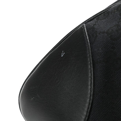 Gucci Monogram Lobster Clasp Jackie O Hobo Black 12 of 12