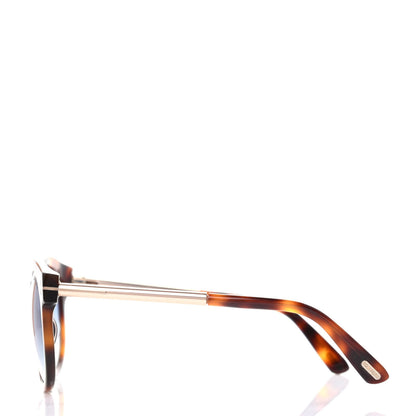 Tom Ford Janina Round Sunglasses TF435 Tortoise 3 of 8
