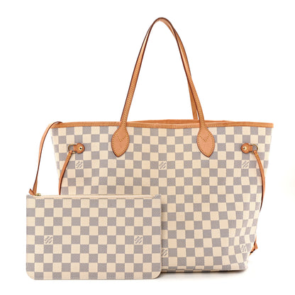 Louis Vuitton Damier Azur Neo Neverfull MM 4 of 16