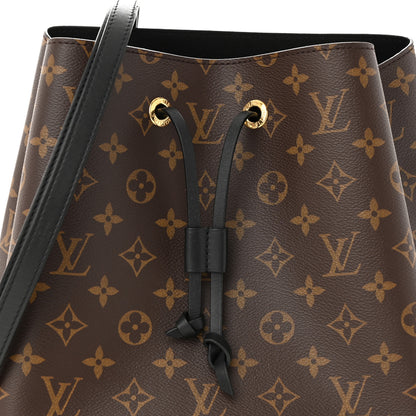 Louis Vuitton Monogram Neonoe MM Black 7 of 9