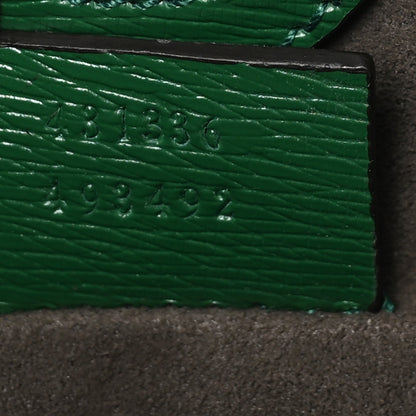 Gucci Calfskin Kingsnake Print Vertical Tote Green 8 of 11