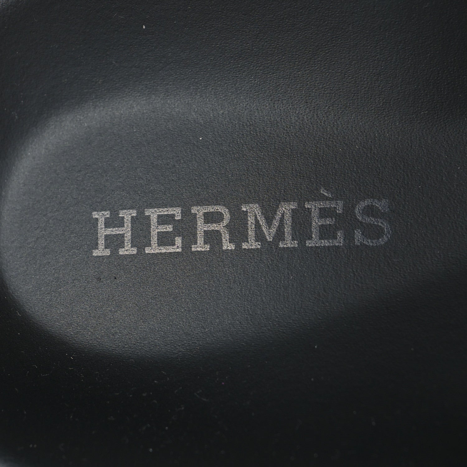 Hermes Calfskin Womens Chypre Sandals 39 Black 8 of 9