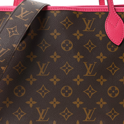 Louis Vuitton Monogram Inside Out Neverfull Bandouliere MM Rose Pondichery 6 of 9