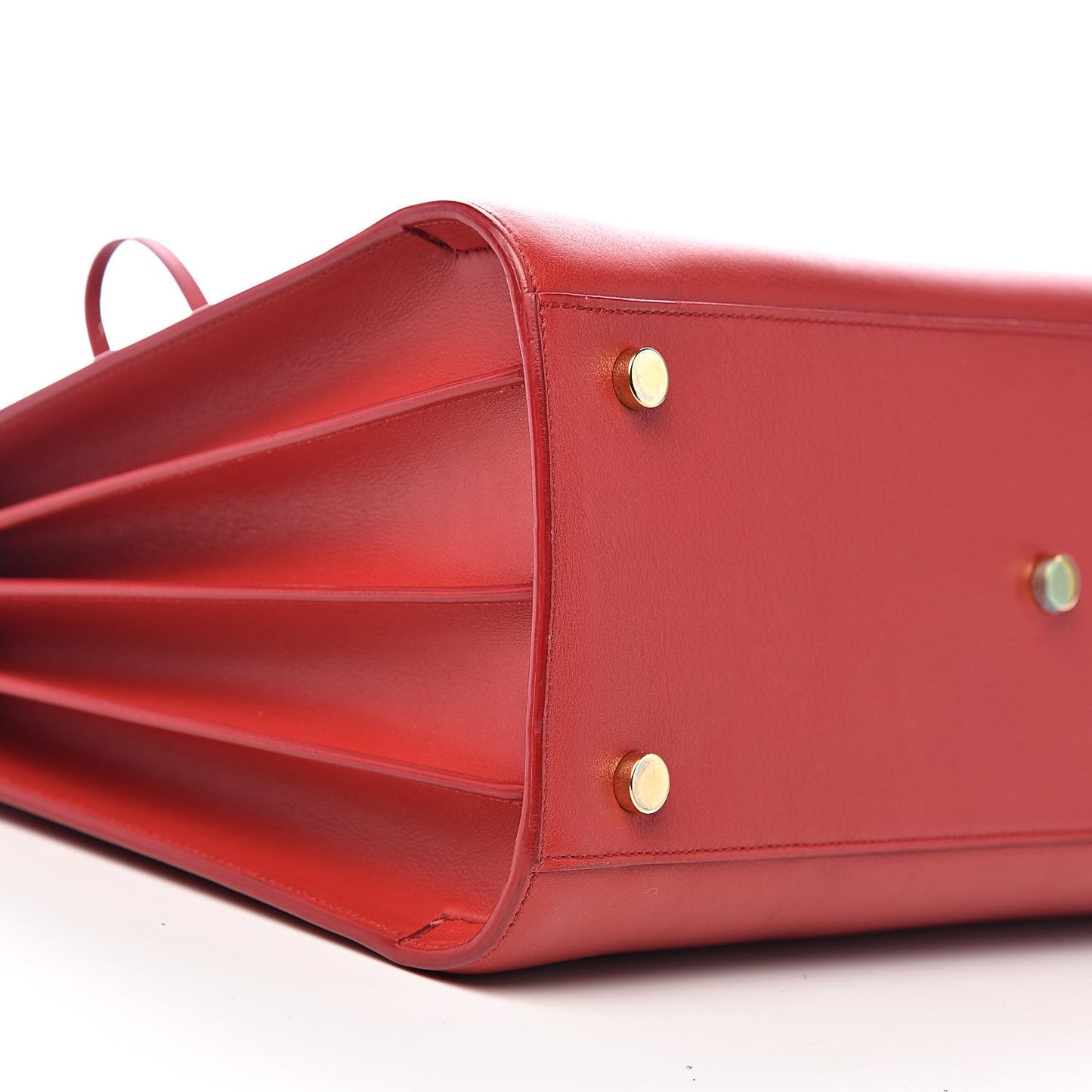 Calfskin Small Sac De Jour Lipstick Red
