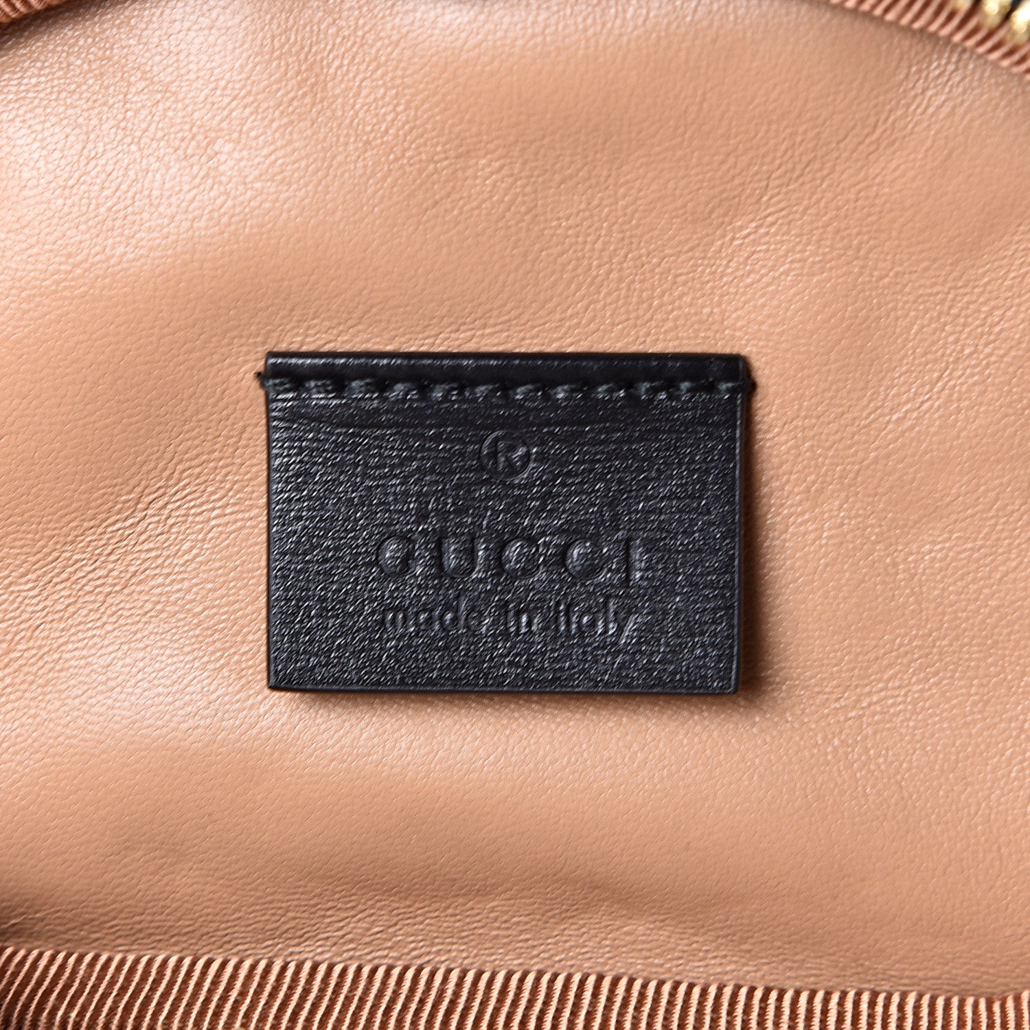 Gucci Calfskin Trapuntata Zumi Belt Bag Black 6 of 11