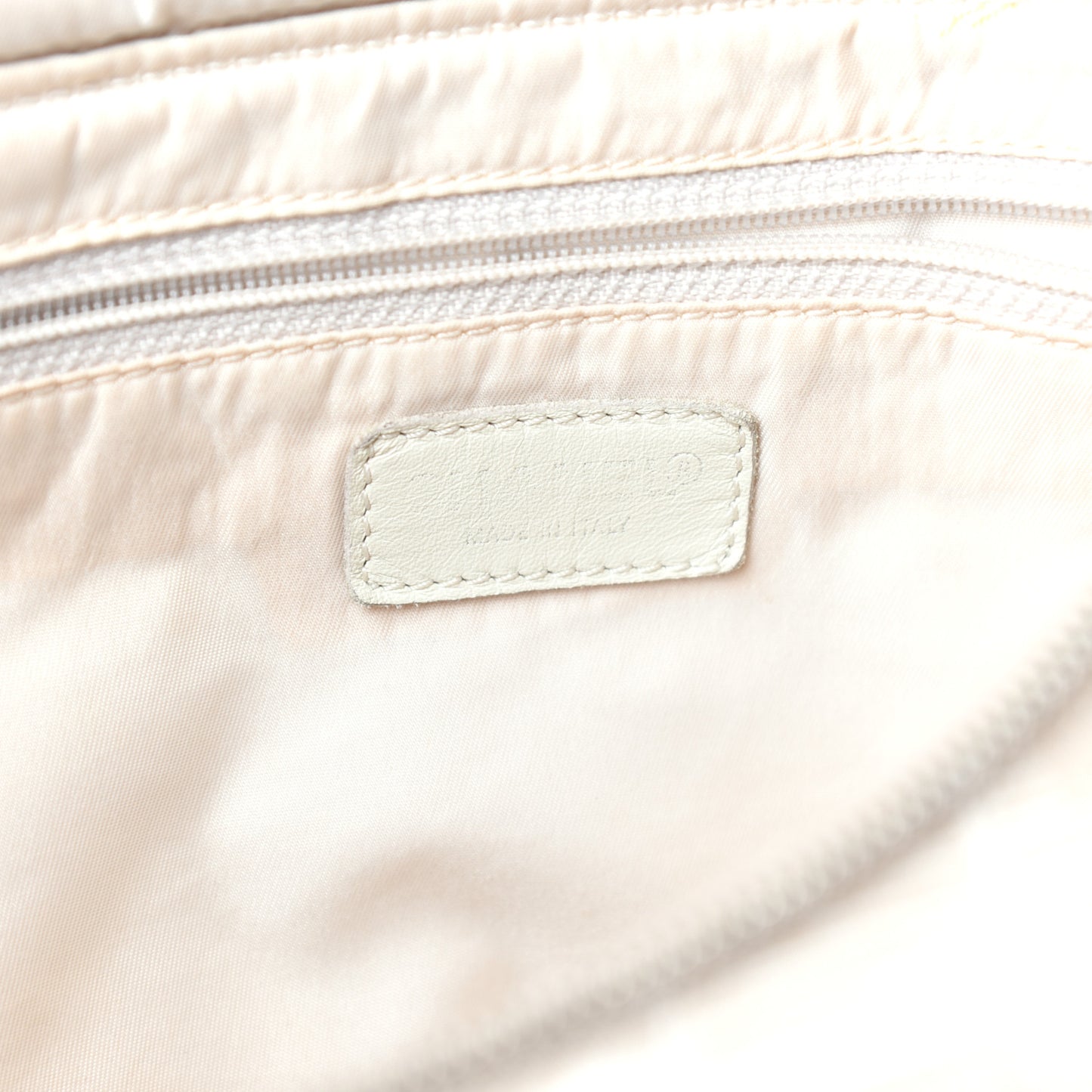 Nylon Travel Backpack Beige
