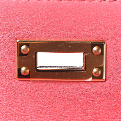 Hermes Swift Kelly Retourne 25 Rose Lipstick 22 of 37