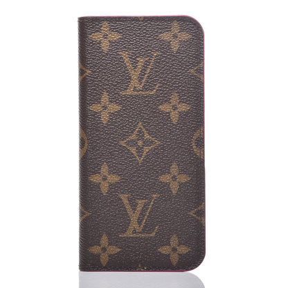 Louis Vuitton Monogram iPhone 7 Folio Case Pink 8 of 14
