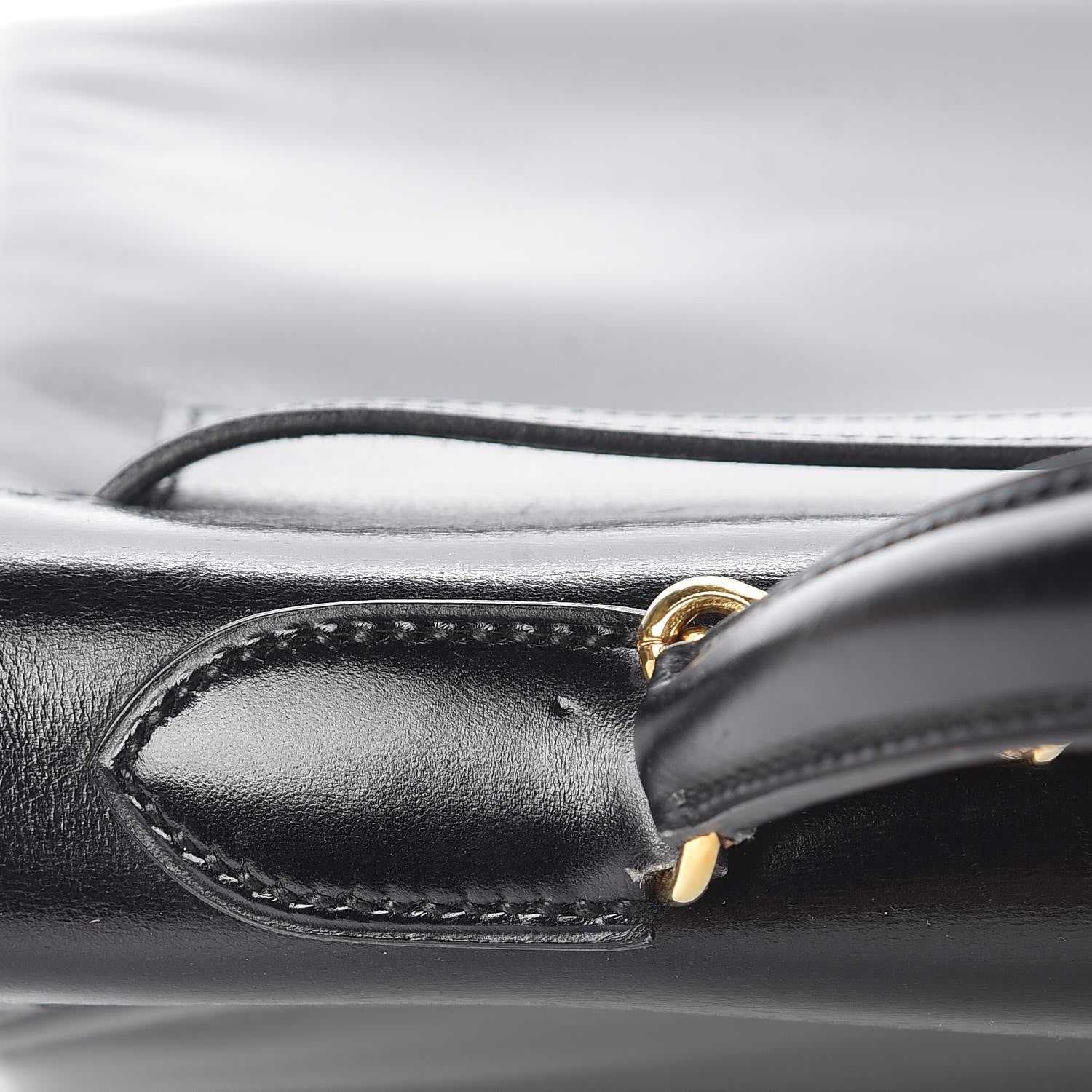 Hermes Box Kelly Retourne 32 Black 17 of 39