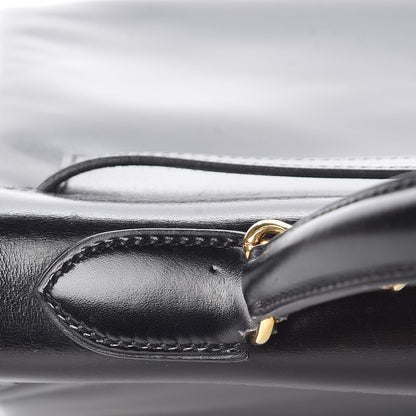 Hermes Box Kelly Retourne 32 Black 17 of 39