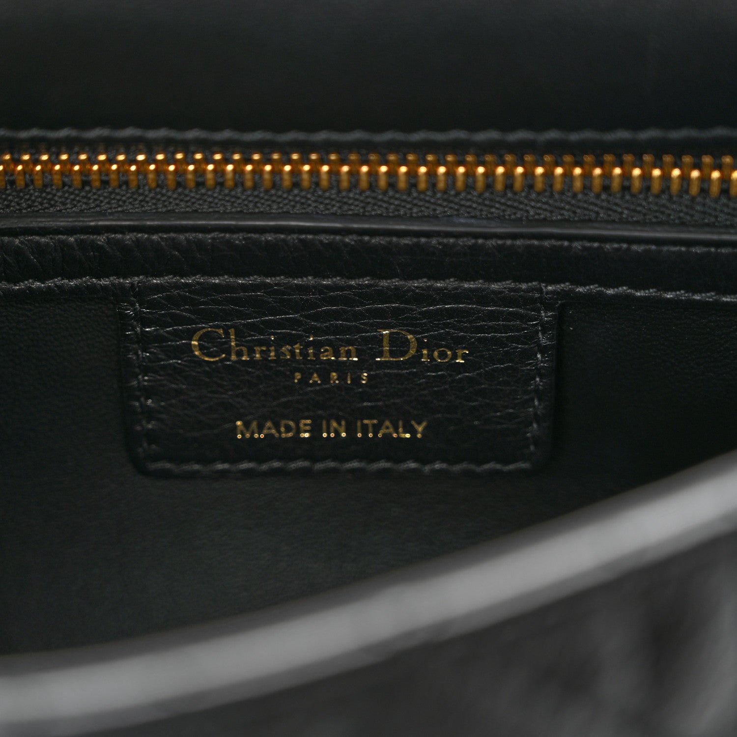 Christian Dior Calfskin Cannage Small Caro Bag Black 6 of 10