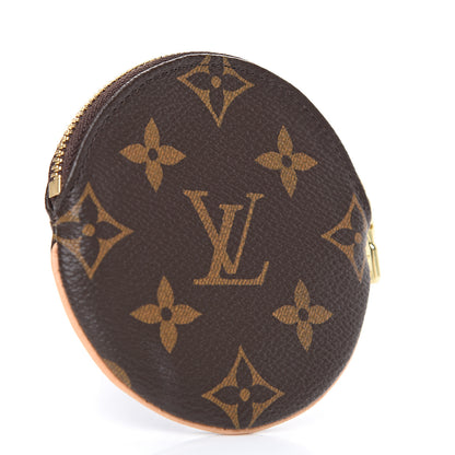 Louis Vuitton Monogram Round Coin Purse 2 of 6