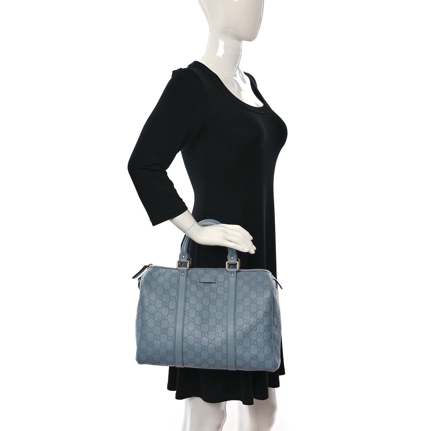 Guccissima Medium Joy Boston Light Blue