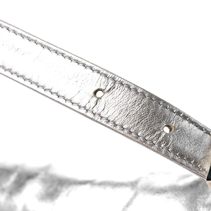 Fendi Metallic Calfskin Baguette Silver 13 of 14