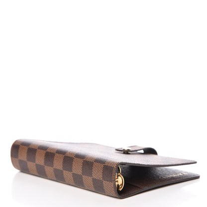 Louis Vuitton Damier Ebene Medium Ring Agenda Cover 4 of 8