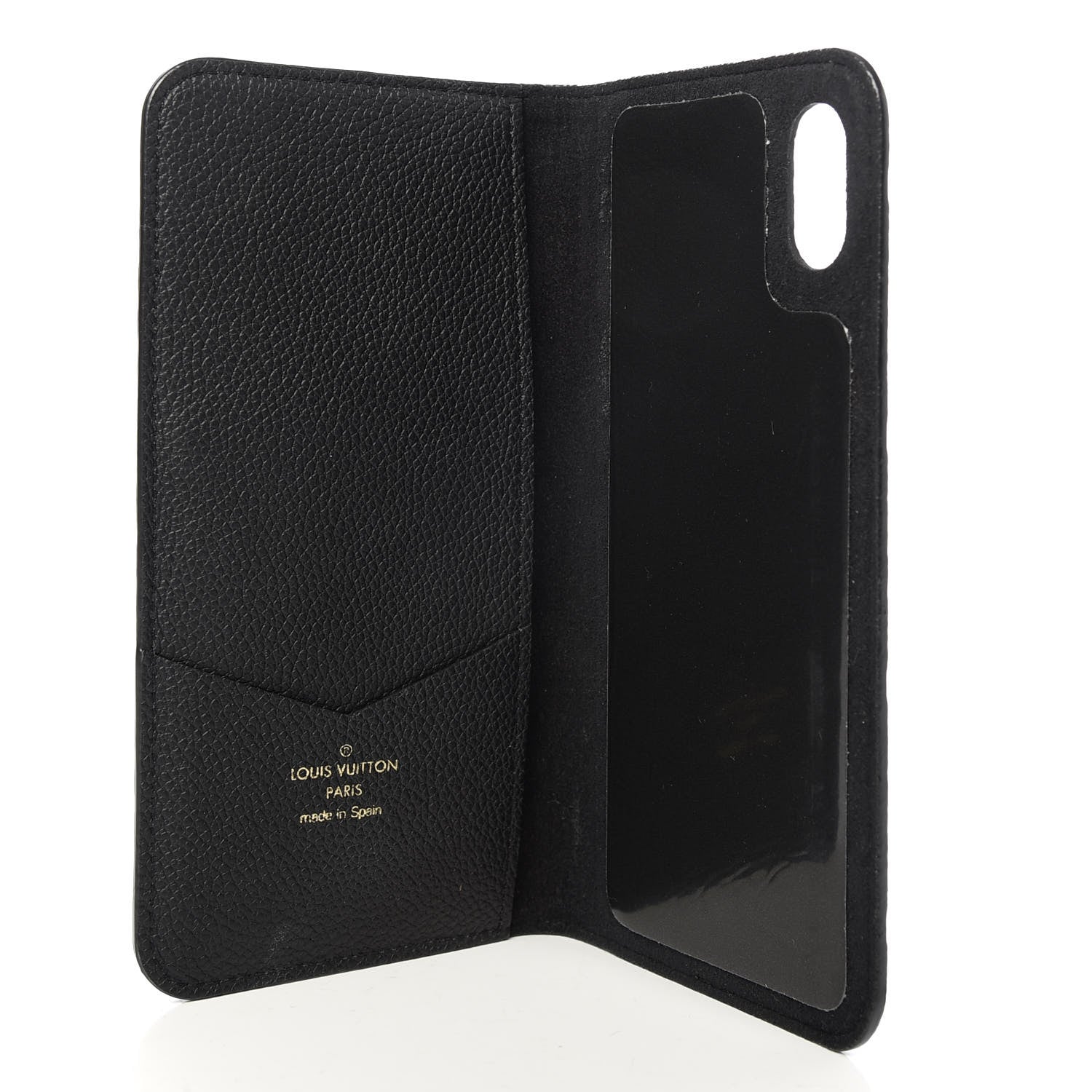 Louis Vuitton Empreinte iPhone XS Max Folio Case Black 5 of 6