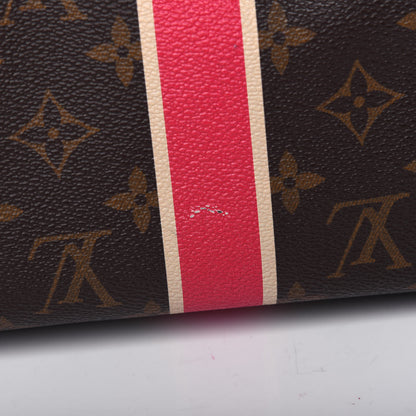 Louis Vuitton Monogram My LV Heritage Speedy 30 Fuchsia Ivory 8 of 21