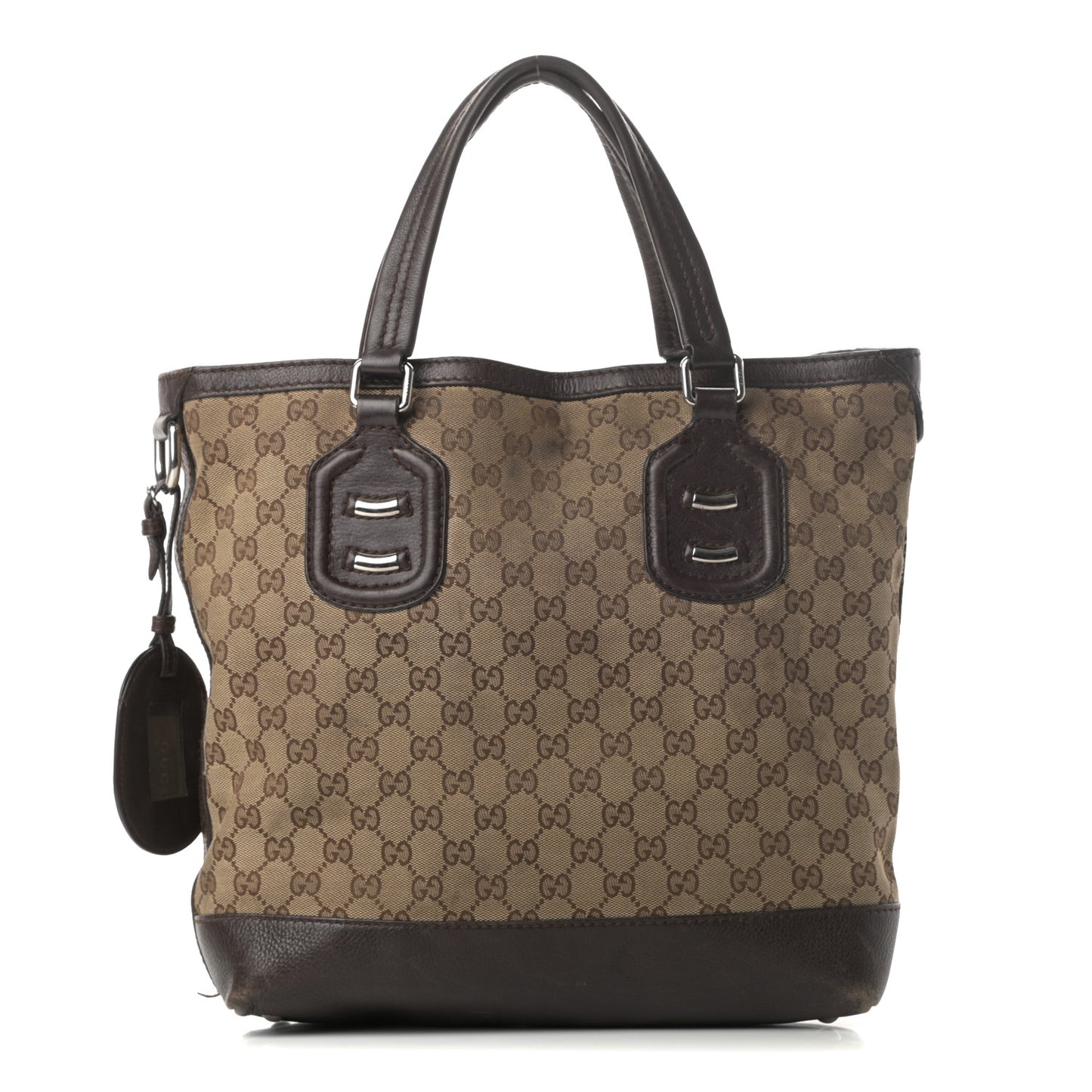 Monogram Tote Dark Brown