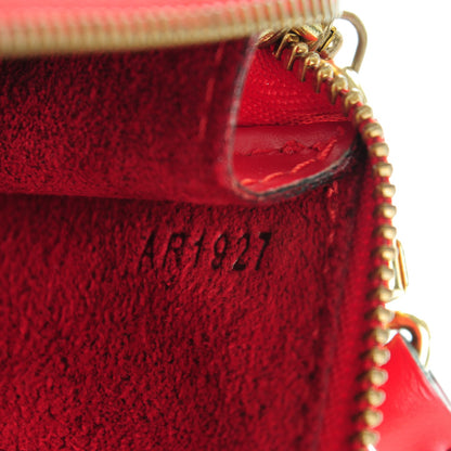 Louis Vuitton Epi Pochette Accessories 21 Castillan Red 7 of 7