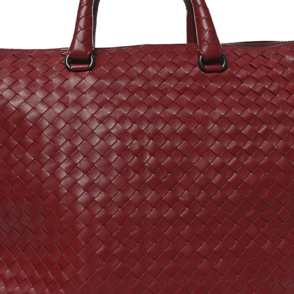 Bottega Veneta Nappa Intrecciato Medium Convertible Tote Burgundy 9 of 11