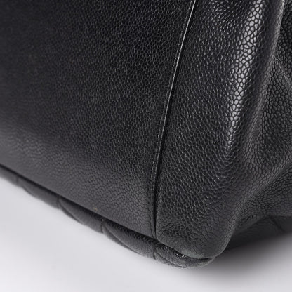 Chanel Caviar Quilted Grand Shopping Tote GST Black 12 of 12
