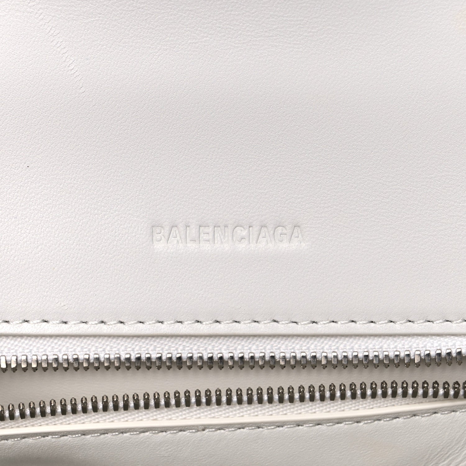 Balenciaga Faux Calfskin Fabric Glow In The Dark Small Sneakerhead Top Handle Bag White 6 of 12