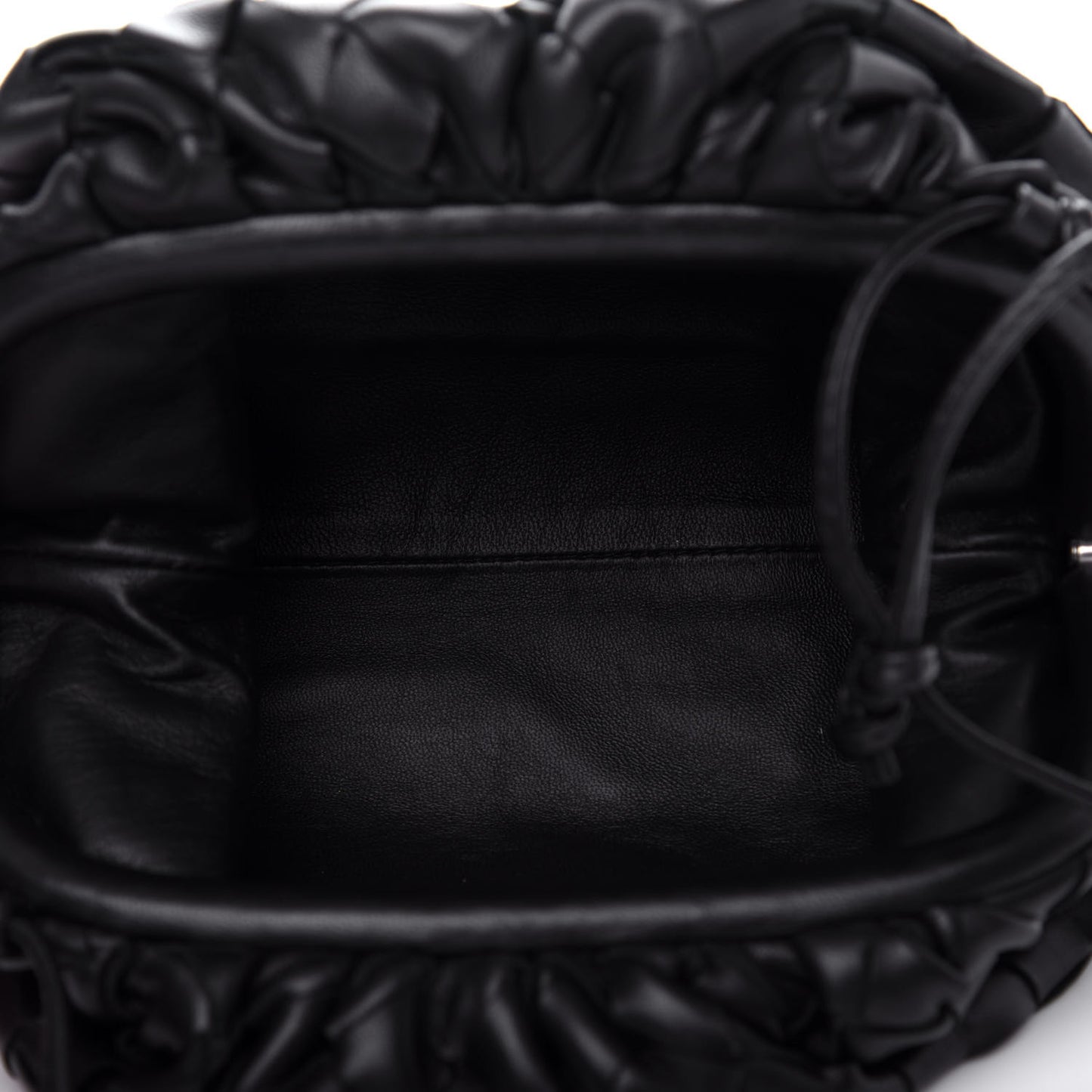 Nappa Intrecciato The Mini Pouch Black