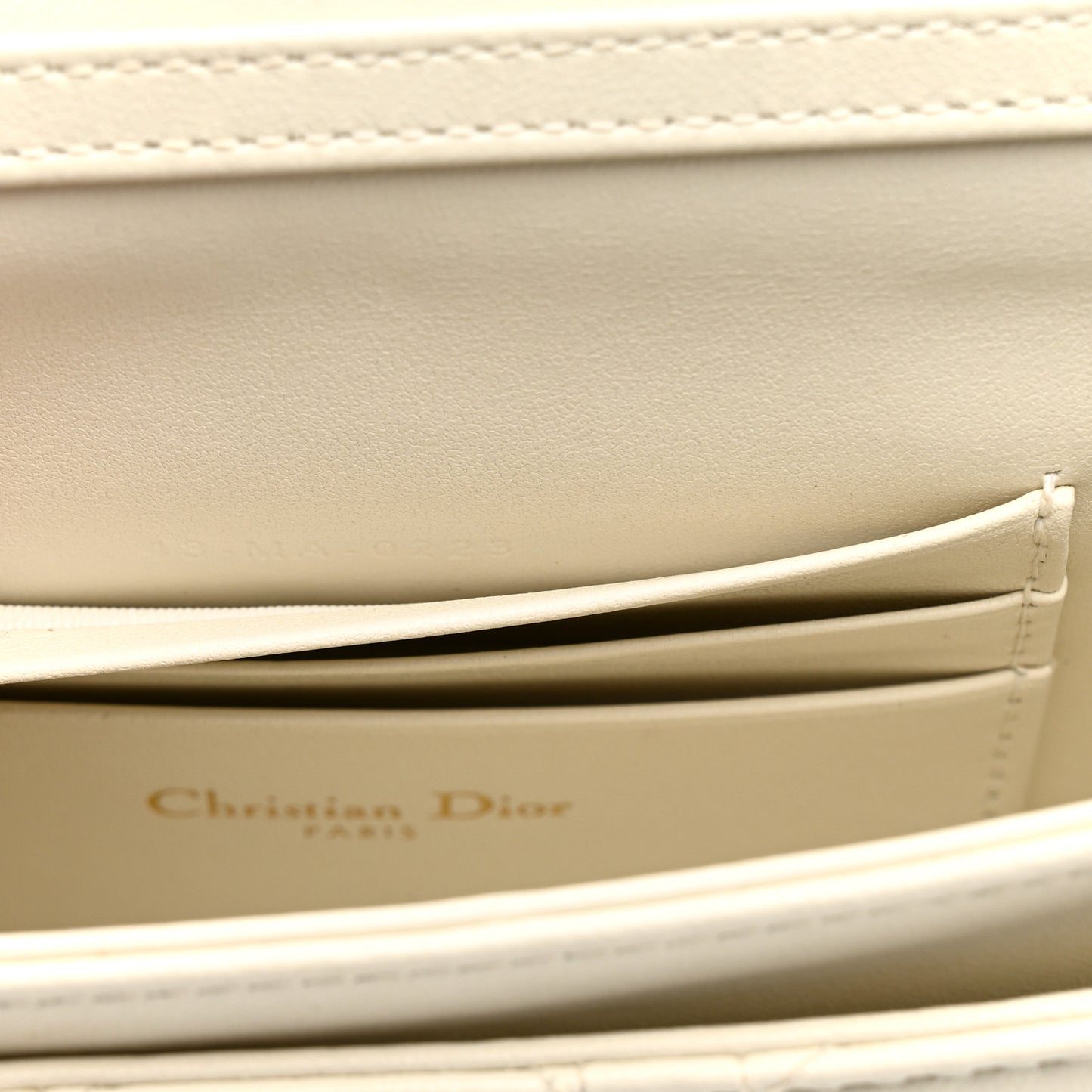 Lambskin Cannage Mini My Dior Bag Latte
