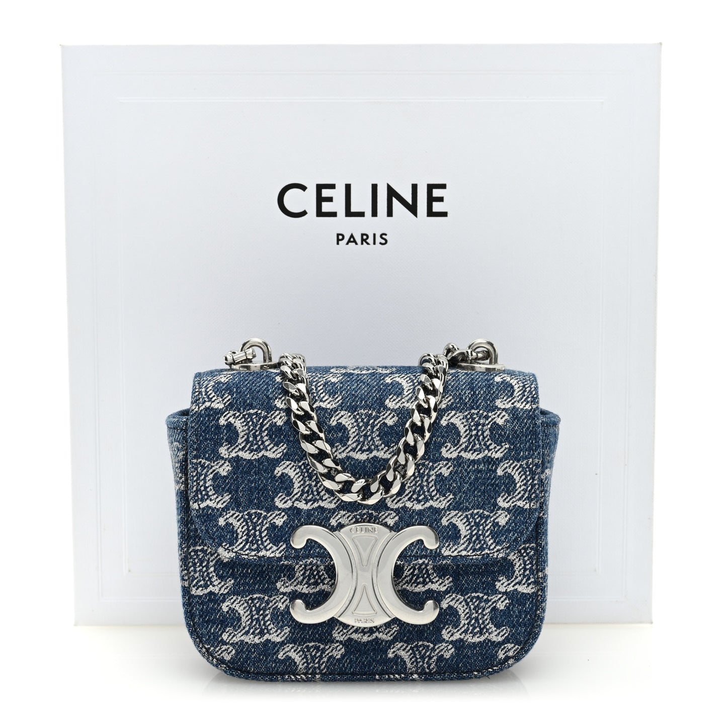 Denim Triomphe Mini Claude