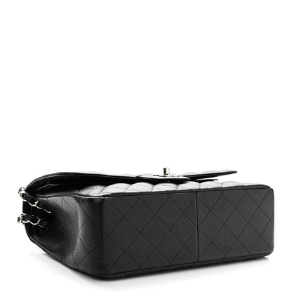 Chanel Caviar Quilted Jumbo Double Flap Black 4 of 11