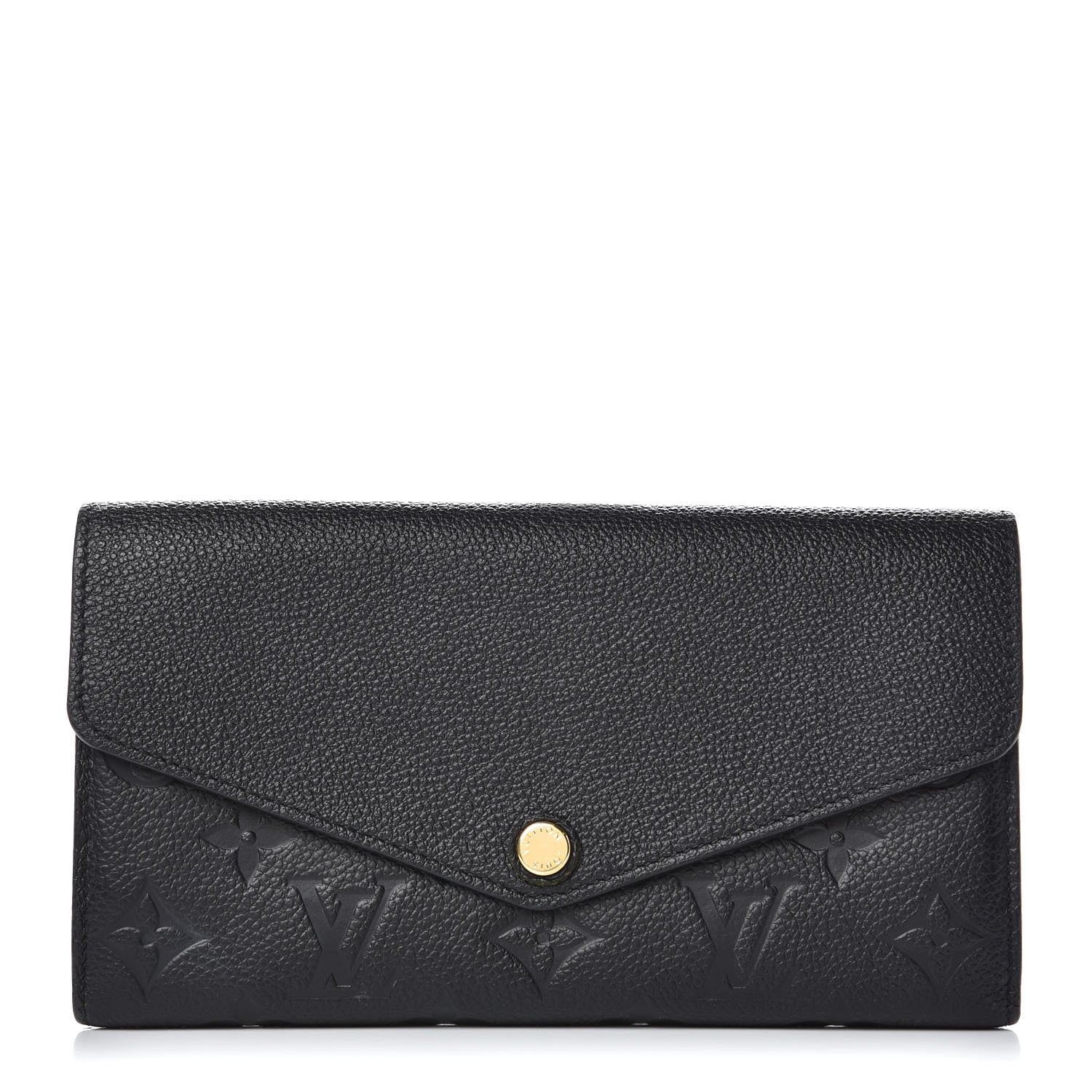 Louis Vuitton Empreinte Sarah Wallet NM Black 1 of 7