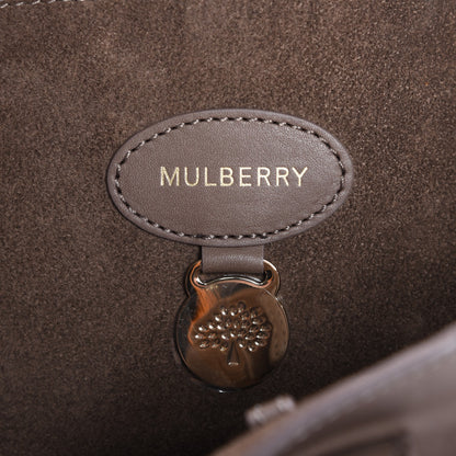 Mulberry Soft Tan Calfskin Bayswater Tote Taupe 9 of 10