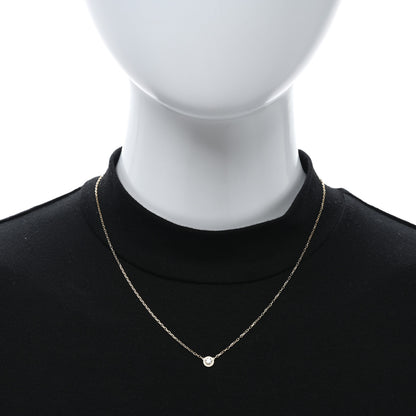 Cartier 18K Yellow Gold Diamond LM D'Amour Pendant Necklace 2 of 5