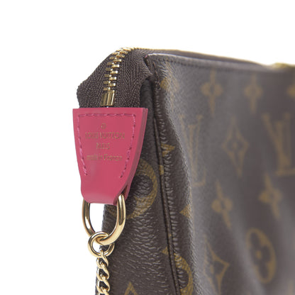 Louis Vuitton Monogram 2020 Christmas Animation Roller Coaster Mini Pochette Accessories Pivoine 6 of 7